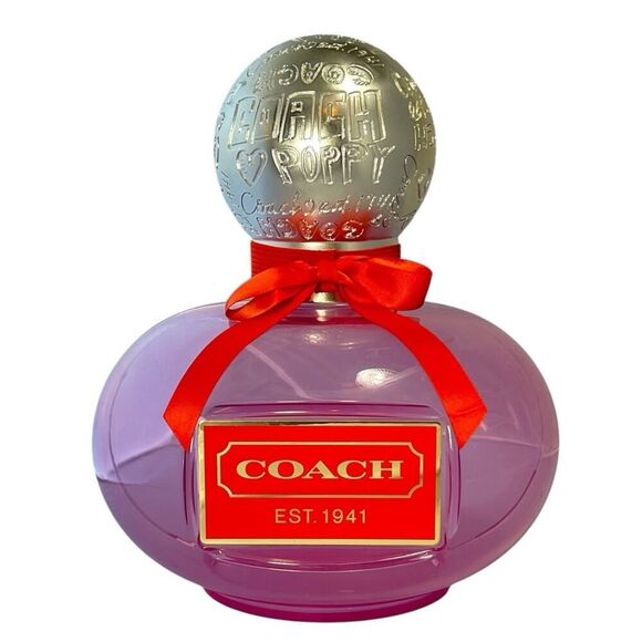 Giant Coach Poppy Factice Dummy Perfume Plastic Store Display Decor RARE 12” - Picture 2 of 5
